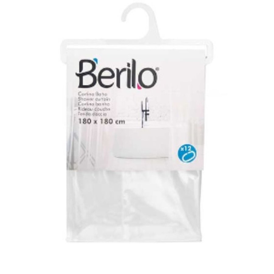Brusebadsforhng Berilo SC-MIX-01-TRANSP Gennemsigtig Polyetylen EVA 180 x 180 cm (12 enheder) #2