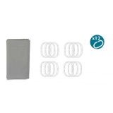 Brusebadsforhng Berilo SC-MIX-01-GREY Gr Polyetylen EVA 180 x 180 cm (12 enheder) #4