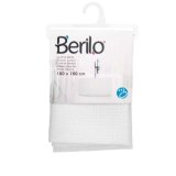 Brusebadsforhng Berilo SC-POLY-UD1-WHITE Hvid Polyester 180 x 180 cm Points (12 enheder) #5