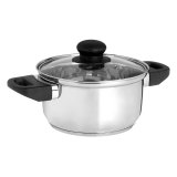Gryde Med Glaslg Kinvara 16689B Slvfarvet 1,8 L 28 x 9 x 18 cm (6 enheder) #2