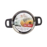 Gryde Med Glaslg Kinvara 16689B Slvfarvet 1,8 L 28 x 9 x 18 cm (6 enheder) #3
