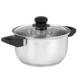 Gryde Med Glaslg Kinvara 16689B1 Slvfarvet 2,5 L 31 x 10,5 x 20 cm (6 enheder) #2