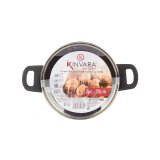 Gryde Med Glaslg Kinvara 16689B1 Slvfarvet 2,5 L 31 x 10,5 x 20 cm (6 enheder) #3
