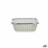 Madbakke-st Kinvara 16144 Aluminium 14,5 x 7,5 x 12,5 cm Engangsbrug Med lg (12 enheder) #1