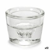 Lyseholder Gift Decor CH00597-1A CH00597-1A Gennemsigtig Glas 6 x 4,3 x 6 cm (12 enheder) #1