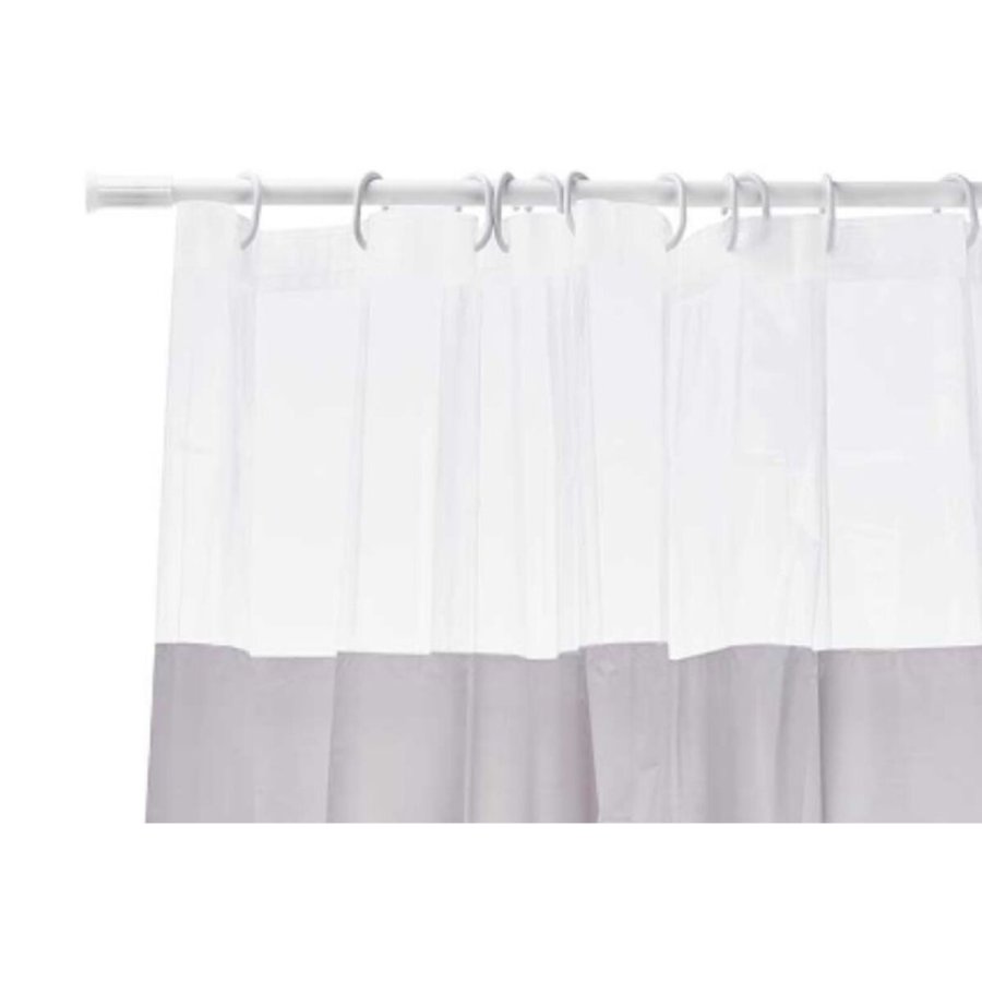 Brusebadsforhng Berilo 214 Gr Gennemsigtig Plastik PEVA 180 x 180 cm (12 enheder) #5