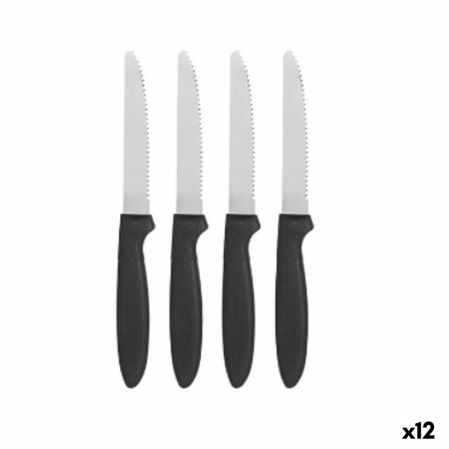 Knivst Kinvara CN-KT172244F Sort Slvfarvet Rustfrit stl Plastik 19,5 cm (12 enheder) #1