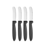 Knivst Kinvara CN-KT172244E Sort Slvfarvet Rustfrit stl Plastik 17 cm (12 enheder) #2