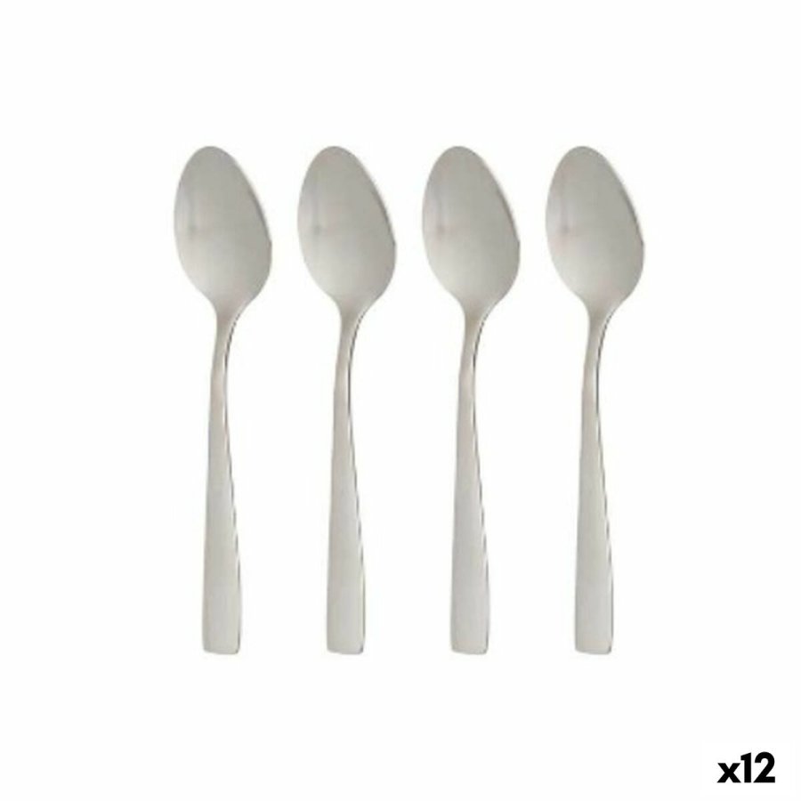 Dessertske st Kinvara 86907 Slvfarvet Rustfrit stl 2,7 x 13,5 x 0,3 cm Dessert (12 enheder) #1