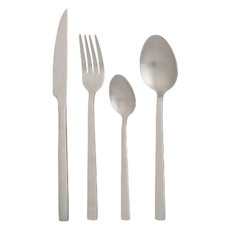 Bestik St Kinvara KT214012 Slvfarvet Rustfrit stl Mat (6 enheder) #3