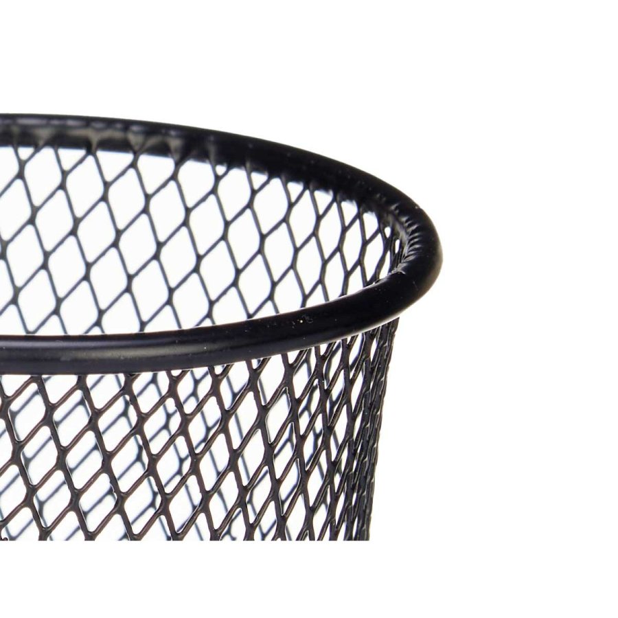 Kurv til prsentation af aperitiffer Kinvara W8088S-BLACK Sort Metal 16 x 11,5 x 8 cm (12 enheder) #3
