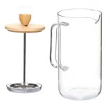 Tekande Vivalto SW8132 600ML Natur Bambus Borosilikatglas 600 ml #4