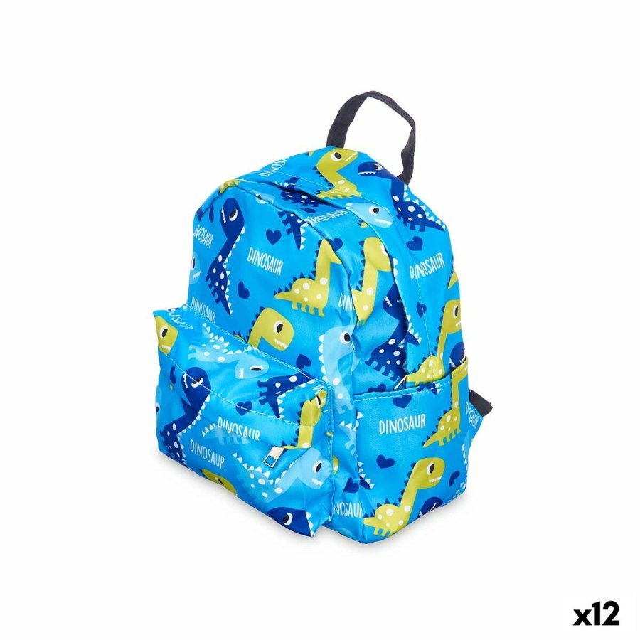 Skoletaske Pincello Multifarvet 28 x 12 x 22 cm 22 x 28 x 12 cm Dinosaurer (12 enheder) #1