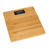 Digital badevgt Berilo CN-B3315C Brun Bambus 150 kg #1