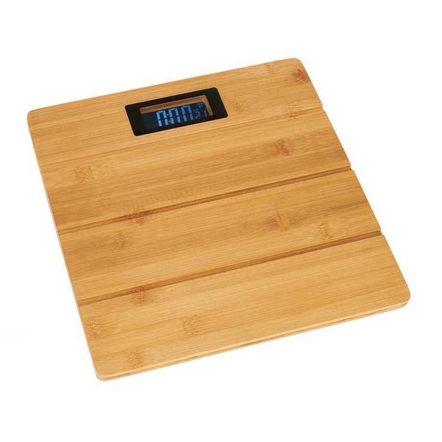 Digital badevgt Berilo CN-B3315C Brun Bambus 150 kg #1