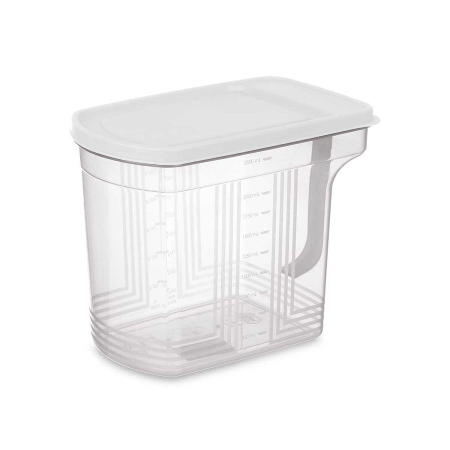 Mad Bevarelse Container Kinvara 02 1507 Gr Gennemsigtig 2,5 L 20,5 x 17 x 13 cm (24 enheder) #2