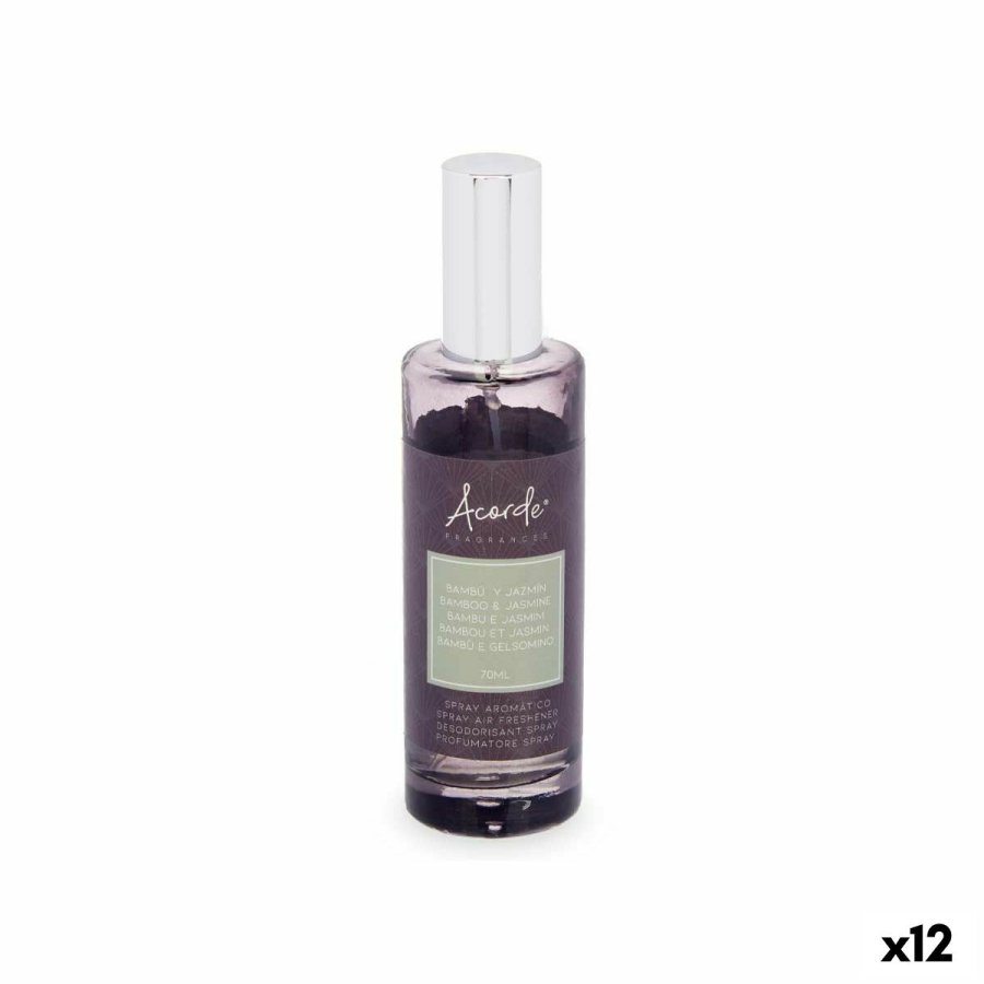 Luftfrisker Spray Acorde C-519 Bambus Jasmin 70 ml (12 enheder) #1