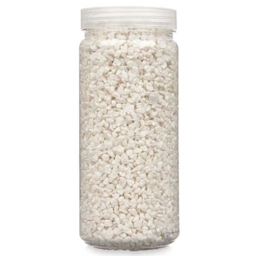 Dekorative sten Gift Decor 2341HFP-1Z9 2341HFP-1Z9 Hvid 2 - 5 mm 700 g 6,5 x 15,5 x 6,5 cm 6,2 x 15,3 x 6,2 cm 6,5 x 15,8 x 6,5  #2