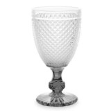 Vinglas Vivalto PR-00816B/BHA6 SMOKE Gennemsigtig Antracit Glas 256 ml Diamant (6 enheder) #2