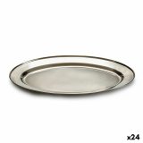 Bakke Slvfarvet Rustfrit stl 40 x 2,5 x 26,5 cm (24 enheder) #1