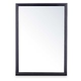 Vgspejl LM35-4-11 Sort 50 x 70 x 50 cm Tr Rektangulr #1