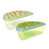 Madkasse Leknes TP581-2 Plastik Ananas Kiwi 23 x 8 x 13 cm Frugt (24 enheder) #2
