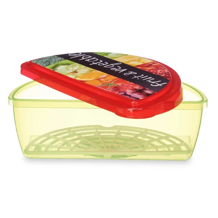 Madkasse Leknes TP581-3 Multifarvet Plastik 23 x 8 x 13 cm Frugt og grntsager (24 enheder) #3