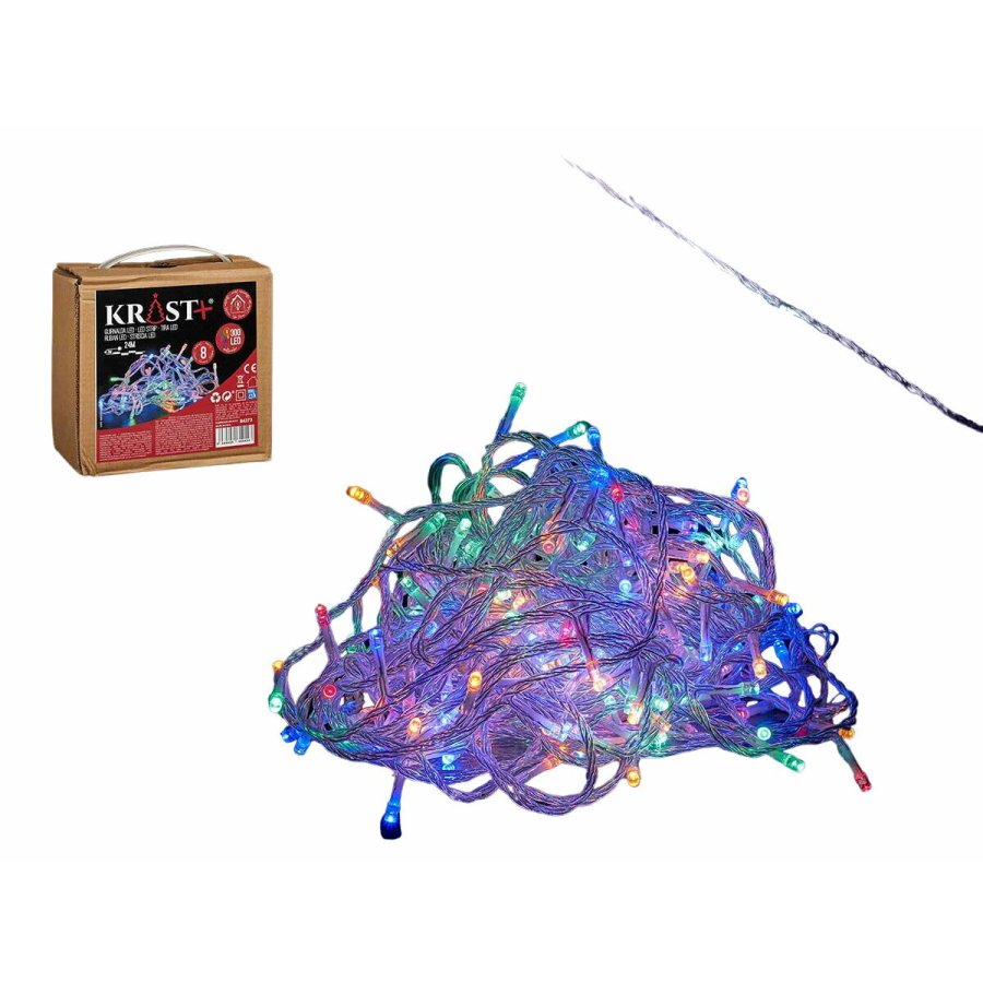 LED guirlande Multifarvet 24 m Gennemsigtig 9 W (4 enheder) #5