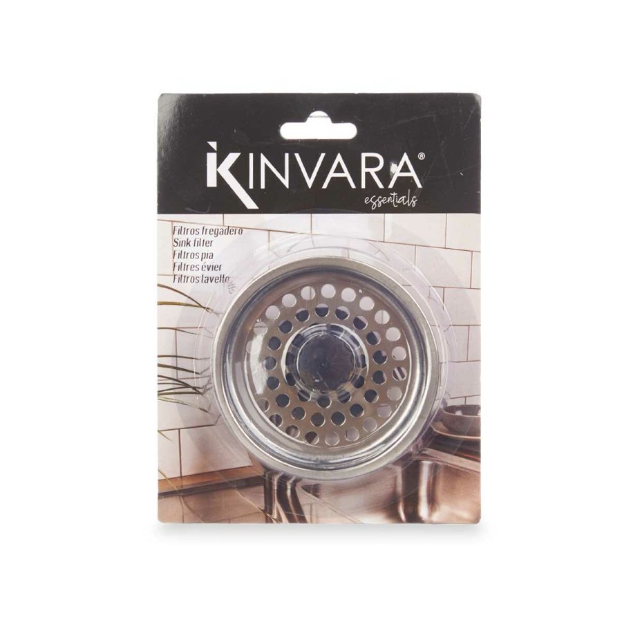 Hndvaskefiltre Kinvara 1000B Sort Slvfarvet Rustfrit stl  8,5 cm (24 enheder) #3