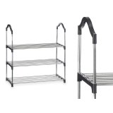 Skostativ Kipit 1064 Slvfarvet 58 x 26 x 58 cm 3 Hylder #5