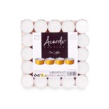 Lyss�t Acorde 62372-GOLD Tea Lights Hvid Gylden (20 enheder) #3