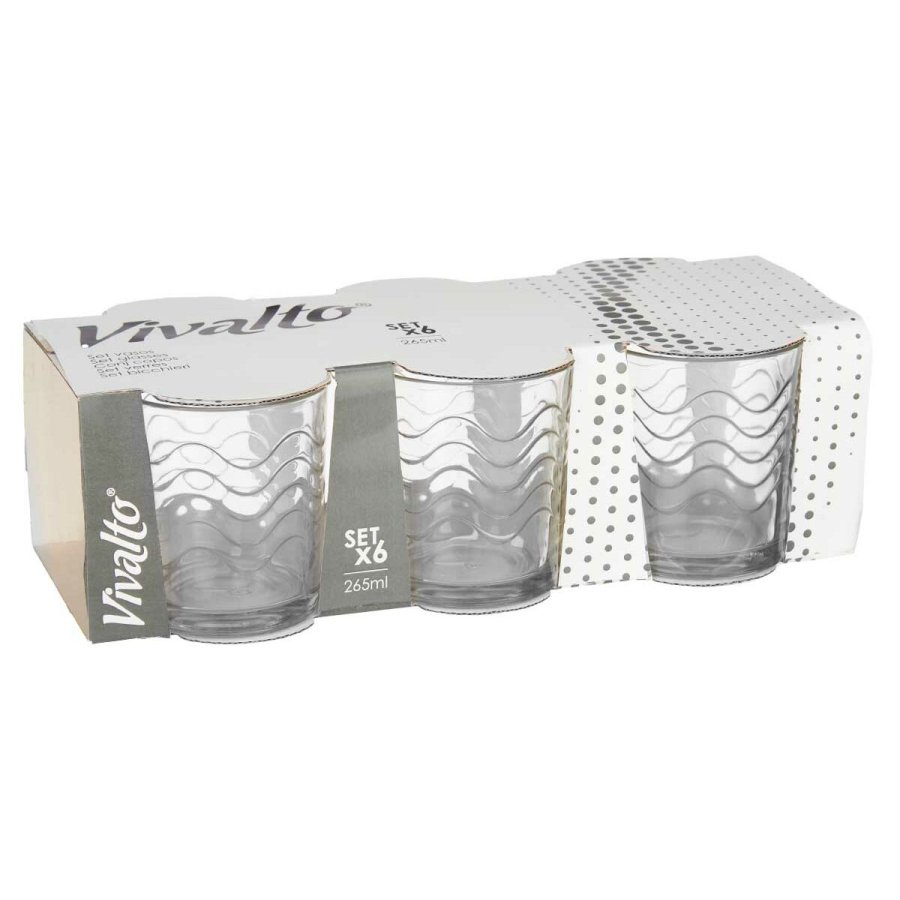 Glasst Vivalto 79065 Gennemsigtig Glas Blger 265 ml (8 enheder) #3