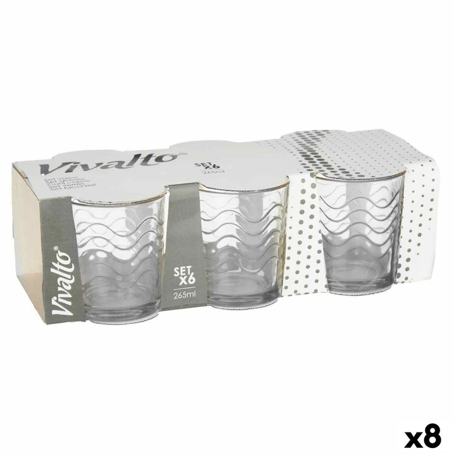 Glasst Vivalto 79065 Gennemsigtig Glas Blger 265 ml (8 enheder) #1