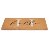 Drmtte Hello Hvid Natur 60 x 1 x 40 cm (12 enheder) #5