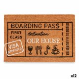 Drmtte Boarding Pass Natur 60 x 1 x 40 cm (12 enheder) #1
