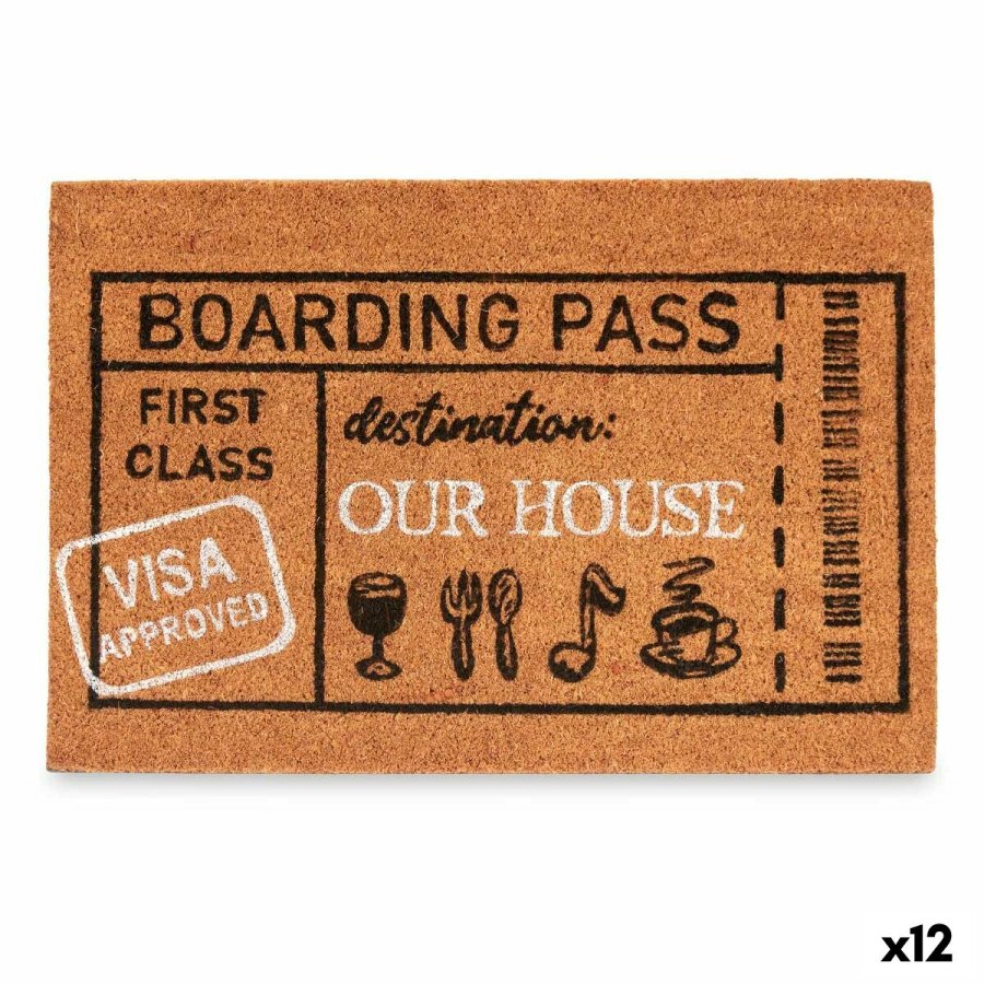 Drmtte Boarding Pass Natur 60 x 1 x 40 cm (12 enheder) #1
