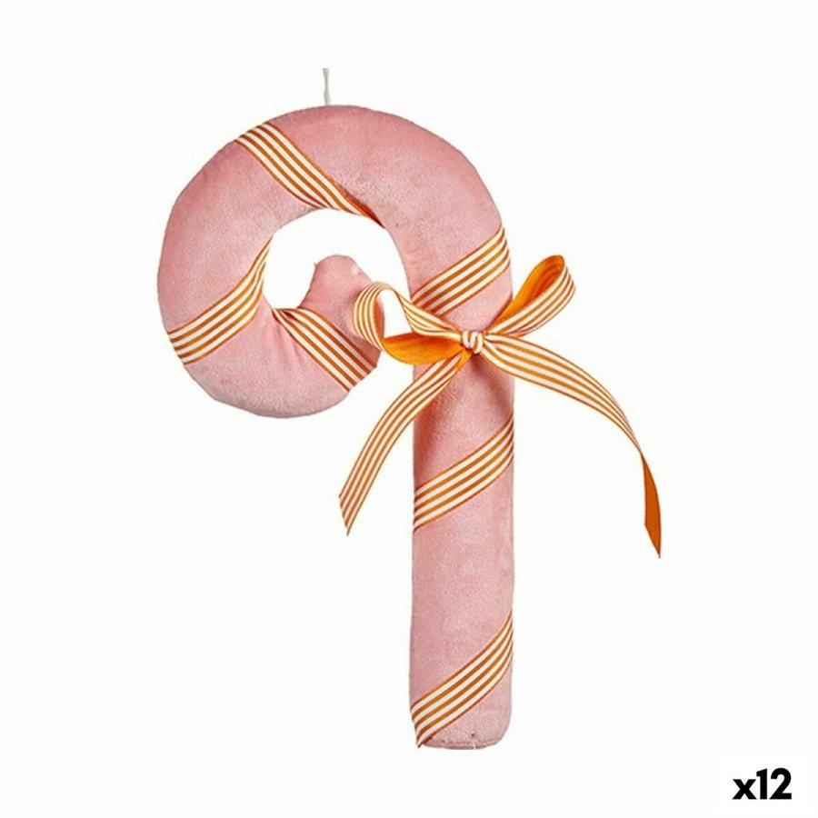 Julepynt Krist+ 64815492 Pink Vandrestav 15 x 27 x 4 cm (12 enheder) #1