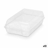 Stabelbar skotjsske Gennemsigtig Plastik 19 x 10,5 x 33 cm (12 enheder) #1