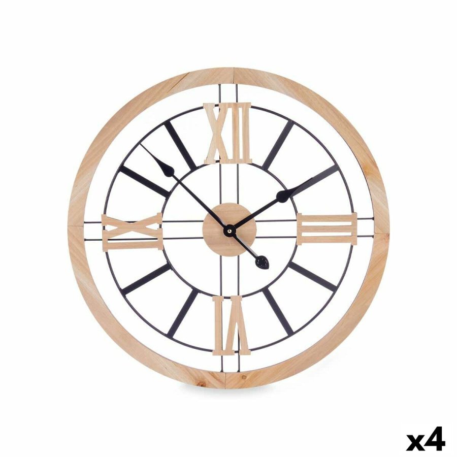 Vgur Sort Metal Tr MDF 60 x 60 x 4,5 cm (4 enheder) #1