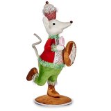 Dekorativ figur Krist+ 64814926 Mus 20 x 55 x 24 cm (2 enheder) #5