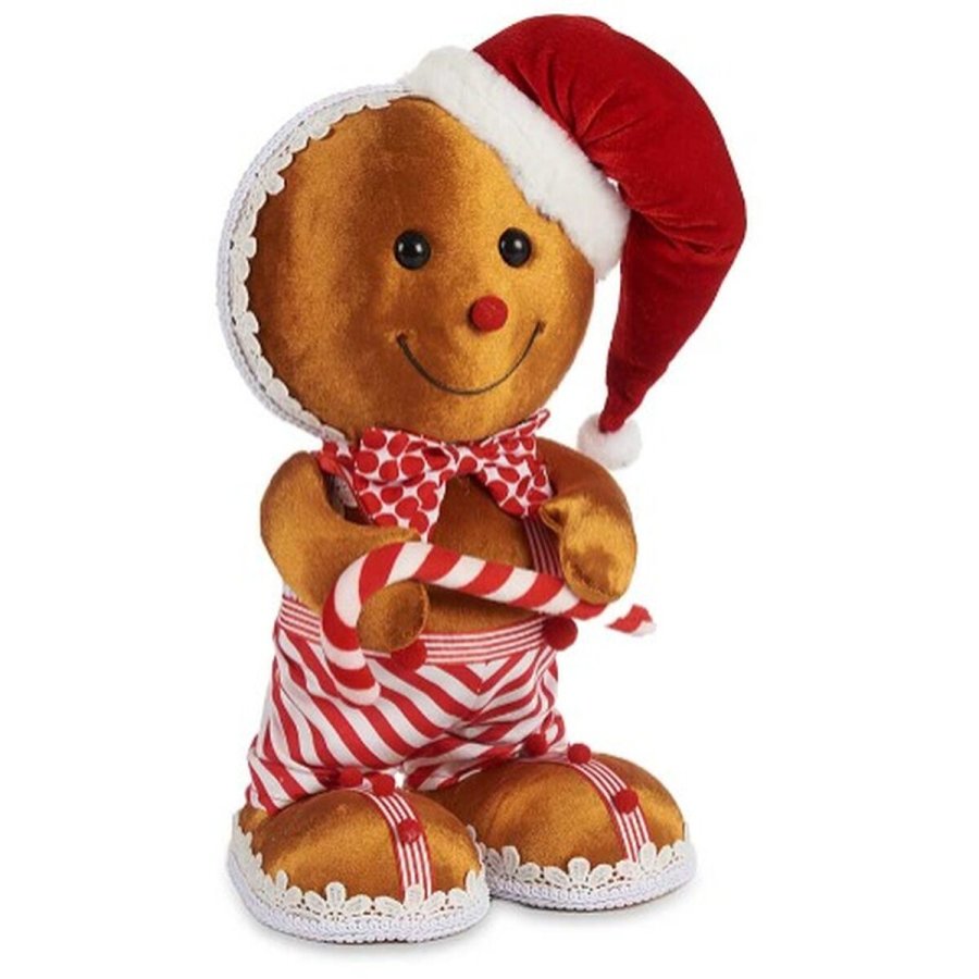 Dekorativ figur Kiks Brun Rd polystyren 19 x 33 x 15 cm (4 enheder) #5