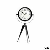 Namizna ura Stativ Sort Metal 14 x 30 x 11 cm (4 enheder) #1