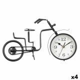 Namizna ura Cykel Sort Metal 33 x 21 x 4 cm (4 enheder) #1