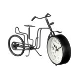 Namizna ura Cykel Sort Metal 33 x 21 x 4 cm (4 enheder) #5