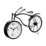 Namizna ura Cykel Sort Metal 36 x 22 x 7 cm (4 enheder) #5