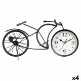 Namizna ura Cykel Sort Metal 40 x 19,5 x 7 cm (4 enheder) #1