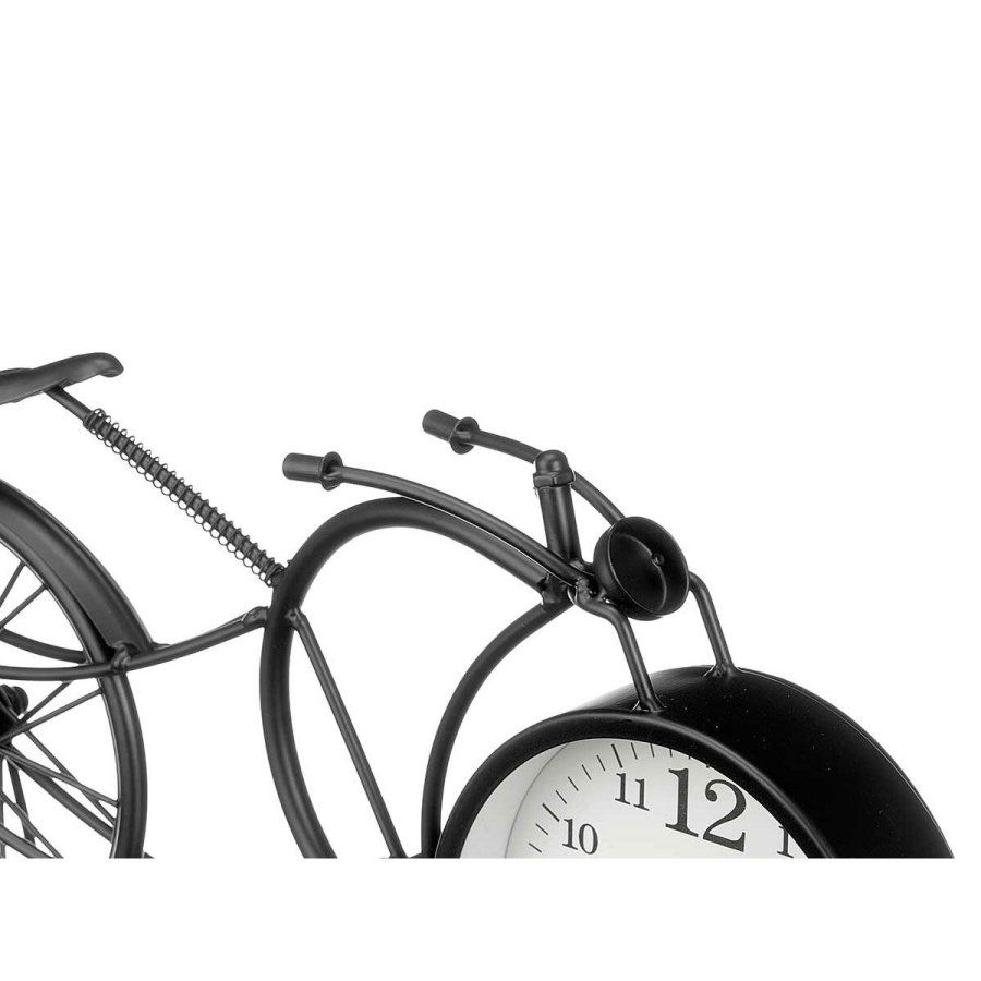 Namizna ura Cykel Sort Metal 40 x 19,5 x 7 cm (4 enheder) #9