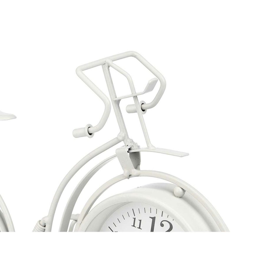 Namizna ura Cykel Hvid Metal 33 x 22,5 x 4,2 cm (4 enheder) #5