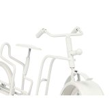 Namizna ura Cykel Hvid Metal 33 x 21 x 4 cm (4 enheder) #9