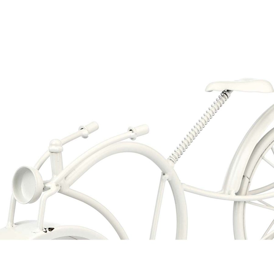 Namizna ura Cykel Hvid Metal 40 x 19,5 x 7 cm (4 enheder) #9